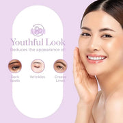 Vitamin C & Hyaluronic Acid Under Eye Serum - Dermatologist Tested, Reduces Eye Bags, Puffiness, Dark Circles & Wrinkles, ...