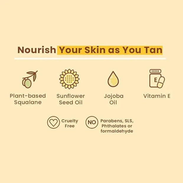 JOAH Self Tanner, Sun & Seoul Golden Daze Sunless Tanning Drops, Moisturizing Self Tanning for Face & Body, Vegan & Cruelt...