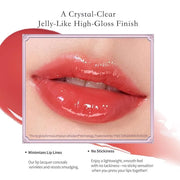 Flower Knows Midsummer Fairytales Lip Gloss G09 Dream Voyager + Violet Strawberry Rococo Glitter Lip Gloss G02 Rasberry Bo...