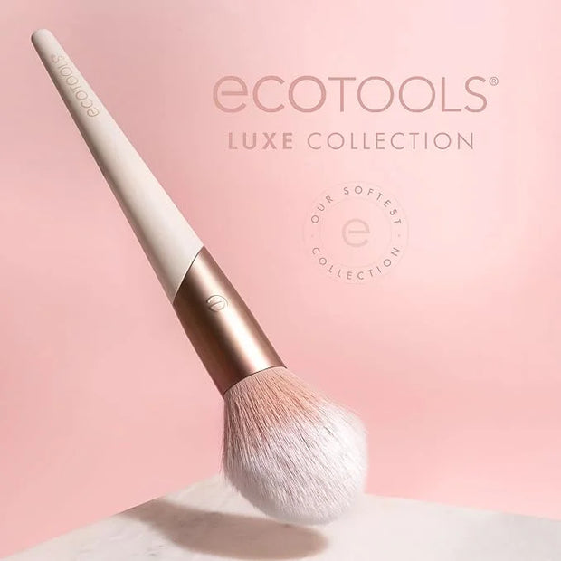 EcoTools Luxe Exquisite Eye Makeup Brush Kit, For Eyeshadow, Eyeliner, & Brow Makeup, Professional Eye Brush Set, Eco-Frie...