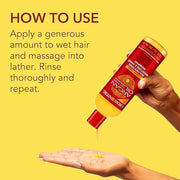 Creme of Nature Argan Oil from Morocco Sulfate-Free Moisture & Shine Shampoo, Bonus Size 15.2oz - Product Image