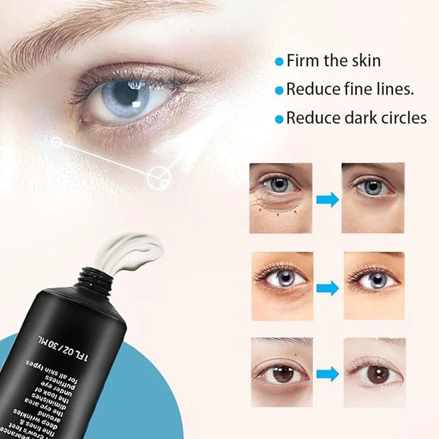 Instant Firm Eye Cream - Visibly Lift & Tighten Skin | Reduces Dark Circles, Puffiness & Fine Lines | Anti-Aging Hydration...