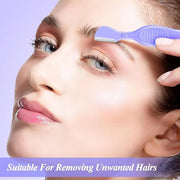 Mudder 21 Pcs Eyebrow Razor Eyebrow Shaver Facial Razor Multipurpose Face Trimmers with Precision Cover for Women Makeup C...