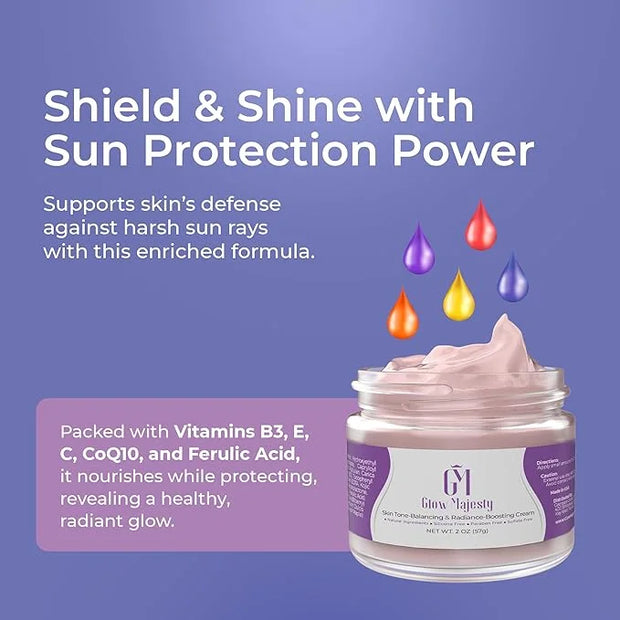 Hydroquinone-Free Skin Tone-Balancing & Radiance-Boosting Face Cream for a More Even Appearance of Skin Tone, Including Da...