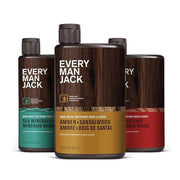 Every Man Jack Men's Body Wash Variety Pack - Includes 3 Body Washes with Natural Ingredients & Incredible Scents - Amber ...