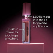 MCoBeauty LipLights Shine Gloss, Clear, Gloss for Irresistible Lips, Vegan, Cruelty Free Cosmetics - Product Image