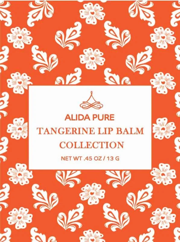 Tangerine Lip Balm, Vegan Lip Balm Lips,