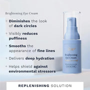 City Beauty Brightening Eye Cream for Under Eye Dark Circles Puffiness Wrinkles - Anti-Aging Under Eye Treatment - Reduces...