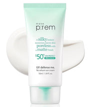 MAKEPREM No Sebum Sun Cream UV Defense SPF 50+ PA++++ Reef-safe, Ocean Friendly Sunscreen Sunblock - 1.7 Fl Oz, UV Protect...