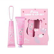 TONYMOLY x Squishmallow Patty the Cow 2 PC Hand Cream & Lip Gloss Set, Strawberry Hand Cream, Strawberry Shortcake Lip Glo...
