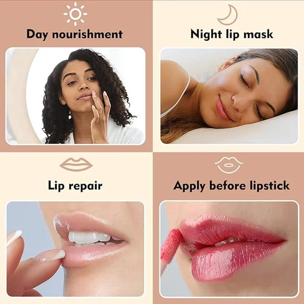 Watermelon Lip Balm, Honey Strawberry Apple (Watermelon）