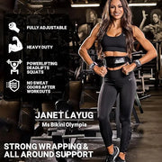 IRON GAME 2004 Lifting Belt Black Medium (Black - Product Image