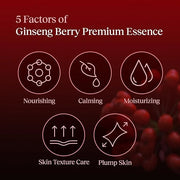 Ginseng Berry Premium Moisturizing Toner Essence with Ginseng Berry Fermentation Filtrate (Essence 6.08 fl.oz) - Product I...