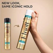 L'Oreal Paris Elnett Hair Care Elnett Satin Extra Strong Hold Hairspray - Unscented, Long Lasting + Humidity Resistant, Ha...