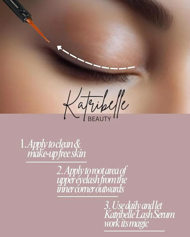 Eyelash Growth Serum: Eyelash Serum To Grow Lashes - Boost Growth Regrowth For Longer, Thicker, Fuller-Looking Lashes - 10...