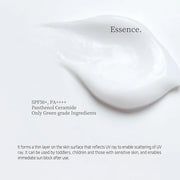 PESTLO Safe Recipe Sun Essence SPF 50+ PA++++ 1.69 Fl Oz 100% Mineral - Korean Sunscreen, Non-greasy, Light-weight, Dual-F...