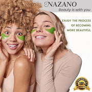 Under Eye Patches for Dark Circles and Puffiness - Under Eye Masks Anti-Aging Collagen Hyaluronic Acid, Reduce Dark Circle...