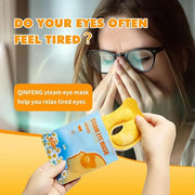 18 Packs Steam Eye Mask for Dry Eyes 40Mins Self Heating Masks Cornea Care Disposable Warm Eye Compress Sleep Mask for Red...