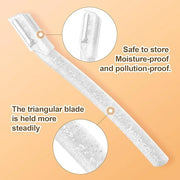 Women’s Dermaplane Razor for Face & Eyebrow - Anti-Cutting Japanese Blades for Eyebrow and Facial Hair Removal, Achieve Si...