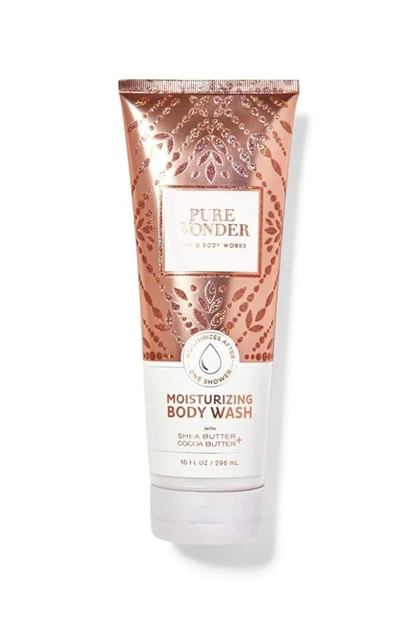 Bath and Body Works Moisturizing Body Wash 10 oz (Pure Wonder) - Product Image