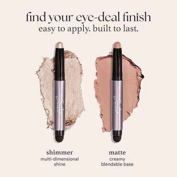 Julep Eyeshadow 101 Cream-to-Powder Waterproof Shadow Stick – Champagne Shimmer – Long-Lasting, Crease-Proof, Medium Golde...