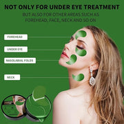 Under Eye Masks for Dark Circles and Puffiness 70PCS, Under Eye Patches for Puffy Eyes Treatment, Under Eye Gel Pads w/Sea...