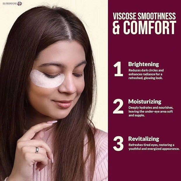Under Eye Patches Booster Pomegranate &10ml Serum –12 Pairs for Puffy Eyes Dark Circles Eye Bags Anti-Wrinkle Collagen Ret...