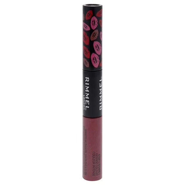 Rimmel London Provocalips 16hr Kiss-Proof Lip Color - Two-Step Liquid Lipstick to Lock in Color and Shine - 005 Just Teasi...