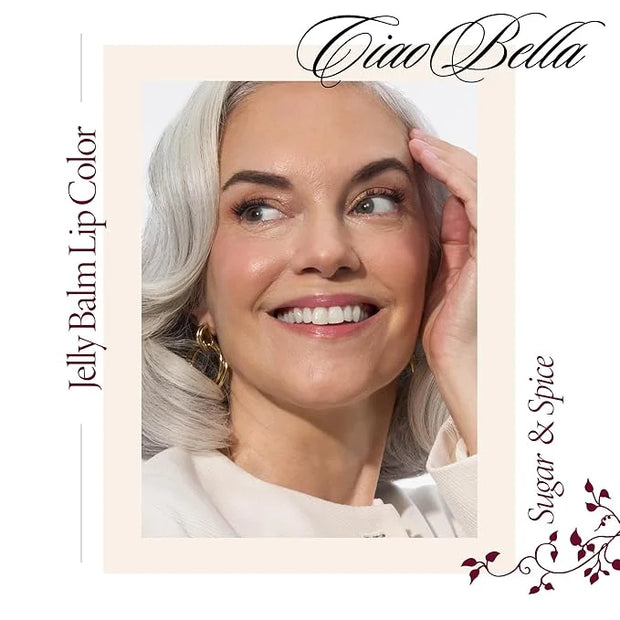 LAURA GELLER NEW YORK Jelly Balm Hydrating Lip Color Duo - Very Black Cherry + Sugar & Spice - Holiday 2024 - Product Image