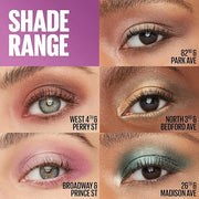 Maybelline New York Shadow Blocks Shadow Blocks Eyeshadow Palette, Stacked Eye Shadow Trio, West 4th & Perry St, 0.08 oz -...