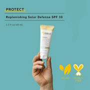 MyCHELLE Dermaceuticals Solar Defense SPF 30 (2.3 Fl Oz) - Moisturizing Reef Safe Sunscreen with Red Algae Extract and Kuk...