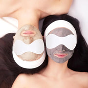 Sibba 200 Sheets Disposable Non Woven Eye Care Cotton Paper Facial Eye Pads Spa DIY Clear Eye Mask Paper Eye Pillow Covers...
