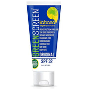 Green Screen Organic Zinc Oxide Sunscreen SPF 32 - Original - Vegan - Soy Free - Gluten Free - 6.8 fluid ounces/230g - TSA...