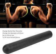 Barbell Adapter Olympic Adapter Sleeve Converts 25mm Standard 50mm Posts - Product Image