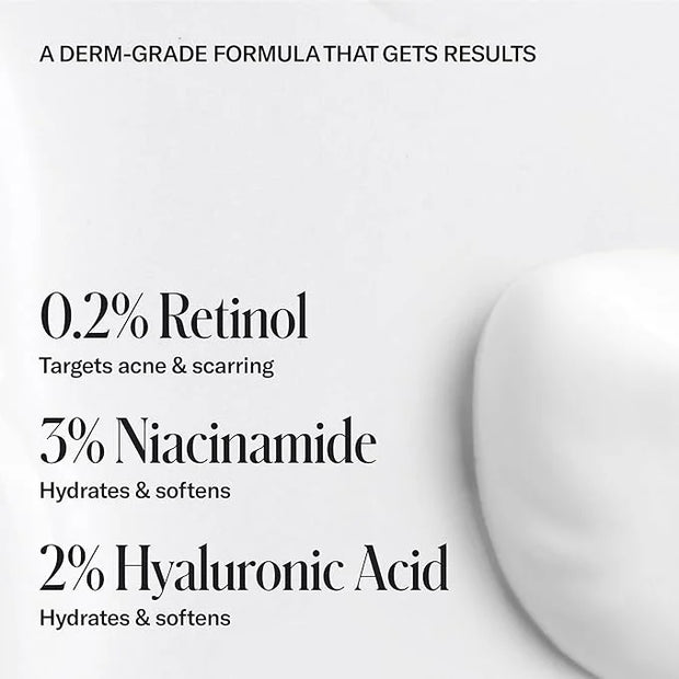 Geologie Skin Repair Moisturizer Face Cream | Clear System Retinol Resurfacing Formula | For Blemish Prone Skin with Niaci...
