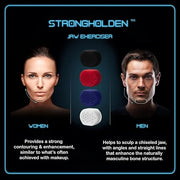 Jawline Exerciser for Men & Women - 4 (8pcs) Silicone (4 Levels - Product Image