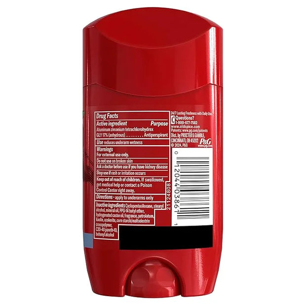Old Spice Aluminum Free Deodorant for Men, 24/7 Odor Protection, 24/7 Freshness & Lasting Scent, Goes on Clear, Wolfthorn ...