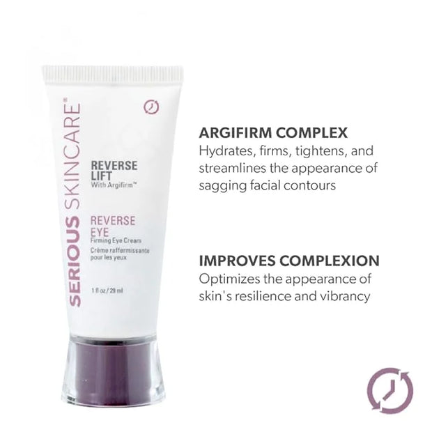 INSTA-TOX Facial Firming Wrinkle Smoothing Serum & Reverse Lift Firming Eye Cream Set - Tightener for Lines, Deep Wrinkles...
