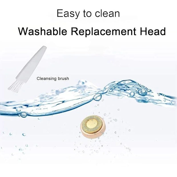 Facial Hair Remover Replacement Heads: Compatible with Finishing Touch Flawless Facial Hair Removal Tool for Women As Seen...
