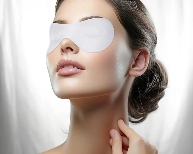 PENTA ANGEL Disposable Eye Mask Paper 50 Sheets Non Woven Eye Care Patches Cotton Spa Eye Pads Covers for Facial Skincare ...