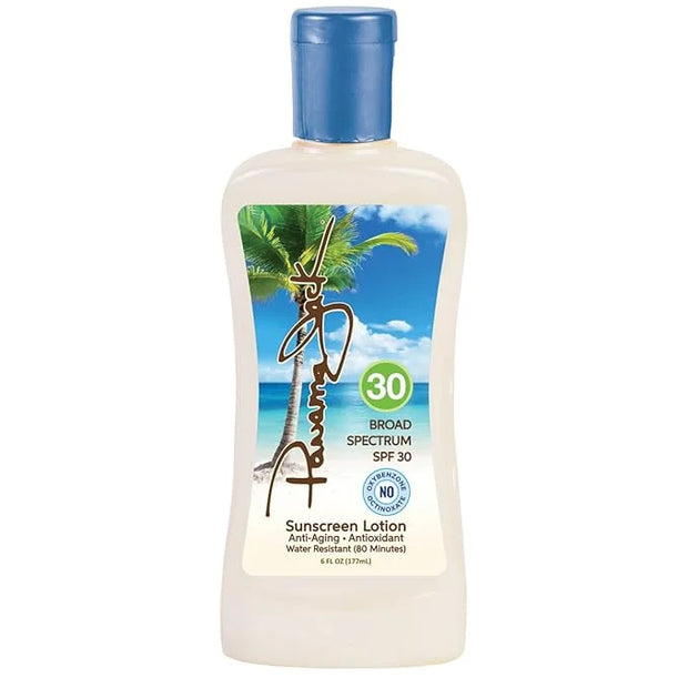 Panama Jack Sunscreen Suntan Lotion - SPF 30, Broad Spectrum UVA/UVB Protection, PABA, Paraben, Gluten & Cruelty Free, 6 F...