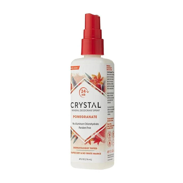 Crystal Mineral Deodorant Spray, Pomegranate, 4.0 oz (Pack of 12) - Product Image