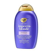 OGX Impecca-Blonde Purple Toning Shampoo, 13 fl oz - Product Image
