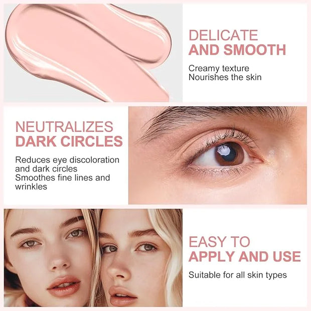 Skin Care Eye Cream Under Eye Cream for Dark Circles and Wrinkles Under Eye Brightener for Women and Men - Product Image