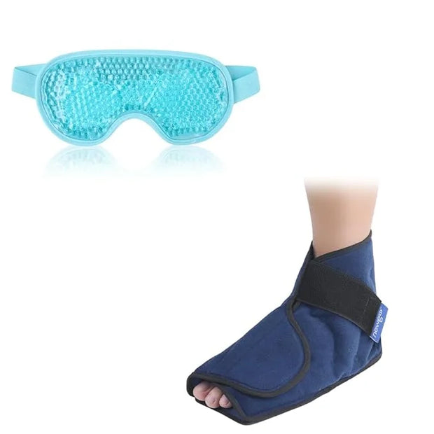 NEWGO Bundle of Cool Eye Mask and Foot Ice Pack - Product Image