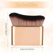 Self Tan Brush Soft Body Makeup Brush Portable Self Tanning Brush Self Tanner Face Brush Kabuki Foundation Brush for Body ...