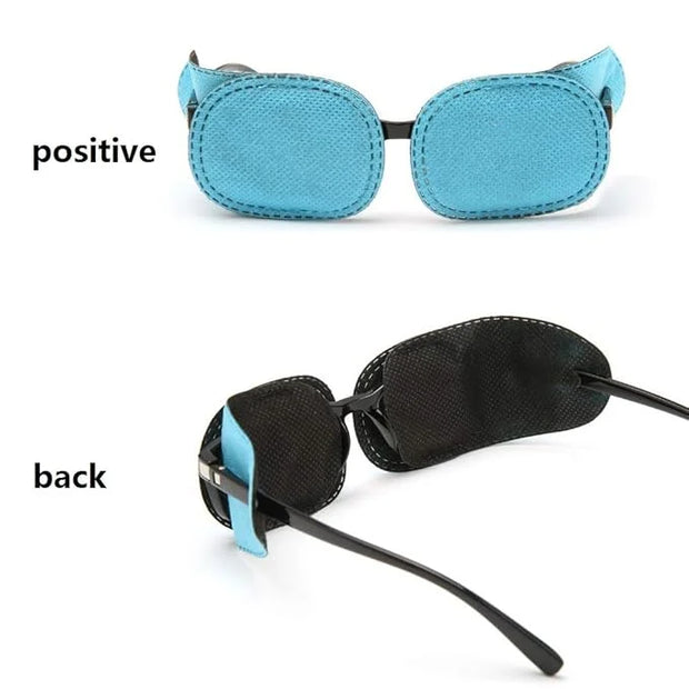 12PCS Amblyopia Eye Patch For Glasses, Children Weak Eye Patches for Strabismus Amblyopia, No irritation to skin (6 Pieces...