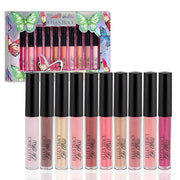 Enchante Ellen Tracy 10 Pc Lip Gloss Collection, Shimmery Lip Glosses for Women and Girls, Long Lasting Lip Gloss Set with...