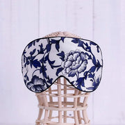 Maxfeel 100% Pure Silk Eye Mask - Sleep Eye Cover in Printed Colors (#5) - Product Image