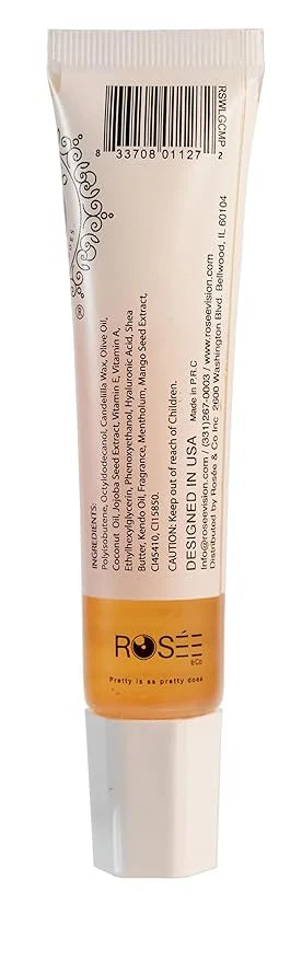 ROSÉE & CO Rosee Lip Gloss Vegan & Cruelty Free Treatment, Professional Make up, Long Lasting Glossy with Shea Butter, Moi...